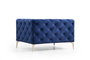 Atelier Del Sofa Como - Sillón Orejero Azul Marino